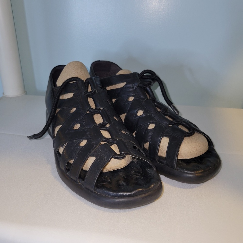 I Love Comfort Women's Gayla Leather Upper Sandals,‎ Size 6m Summer